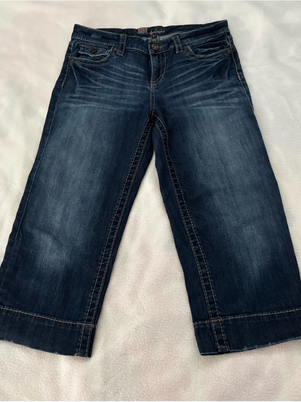 Kut from the Kloth Indigo Cropped Jeans